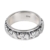 JOMYO Anxiety Ring, Anti Stress Ring, Vintage Drehbare Elefant Silber Ring, S925 Silber Ring, Herren Thai Silber Ring (Size : 26#) - 1