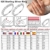 JeweBella Angst Ring Silber für Damen Mädchen Achtsamkeitsring mit Perlen Anti Stress Ring Silber Größe 49-62 - 6