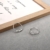 KALVICA 2 Stücke 925 Sterling Silber Angst Ringe für Damen Männer Spinner Ringe mit Perlen Silber Anxiety Ring Set Drehen Verstellbare Ring mit Stapelbare Fidget - 3