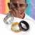 PROSTEEL Stressabbau Ringe schwarz Edelstahl Größe 62 Spinner Ring drehbarer Bandring LGBTQ Regenbogen Ring für Männer Homosexuell Modeschmuck Accessoire - 5