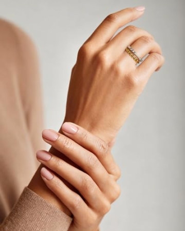 J.Fée Anxiety Ring Silber 925 Stress Ring Damen Stressring Silber Ringe 925 Frauen Angstring Silber Anxiety Ringe Verstellbar Ringe Für Frauen,173 - 5