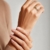 J.Fée Anxiety Ring Silber 925 Stress Ring Damen Stressring Silber Ringe 925 Frauen Angstring Silber Anxiety Ringe Verstellbar Ringe Für Frauen,173 - 5